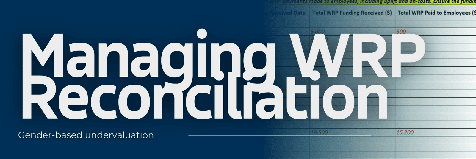 Reconciling the Worker Retention Payment following gender-based undervaluation changes